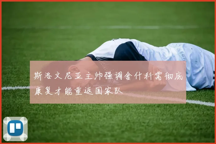 斯洛文尼亚主帅强调舍什科需彻底康复才能重返国家队
