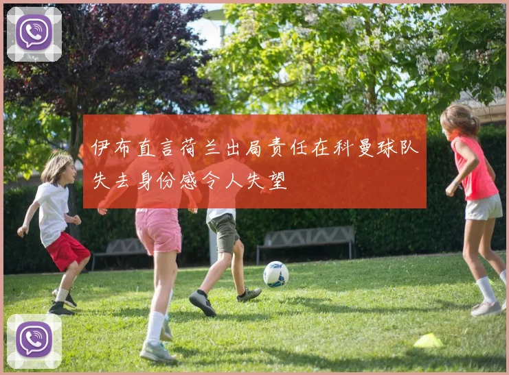 伊布直言荷兰出局责任在科曼球队失去身份感令人失望